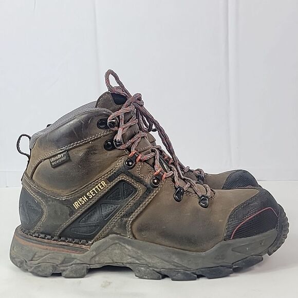 Irish Setter Crosby 6-inch Waterproof Leather Safety Toe Boots - Women's - Picture 2 of 14